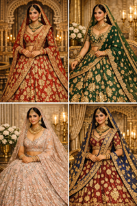 Bridal lehenga trends
