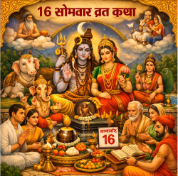 16 सोमवार व्रत कथा: भगवान शिव की कृपा पाने का पावन व्रत